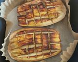 Foto del paso 5 de la receta: Berenjena rellena de carne y pisto en AirFryer