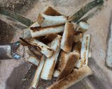Foto langkah ke 3 dari resep Tepung Roti/Panir Teflon.