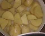 A picture of step 2 of Aloo began.