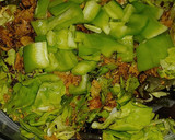 Foto del paso 1 de la receta: Ensalada Romana de Salmón ahumado y Soja