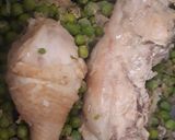 صورة لخطوة 1 من وصفة طاجين الجبن بالجلبانة(بازلاء)