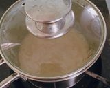 Hình bước làm 2 của món Cháo Yến mạch cá hồi