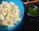 आलू मटर की सब्जी(aloo matar ki sabzi recipe in hindi) रेसिपी चरण 1 फोटो