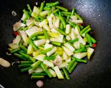Foto langkah ke 3 dari resep Labu Siam Kacang Panjang.