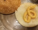 A picture of step 3 of Crispy Chicken Burger.