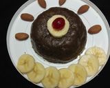 A picture of step 6 of Sprouted ragi flour & banana ragi halwa.