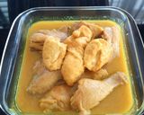 Foto langkah ke 4 dari resep Opor Ayam Tahu.