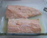 Foto del paso 12 de la receta: Salmón asado al limón y arroz blanco