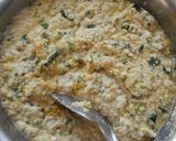 A picture of step 4 of Daal Bhajiya with Coconut Chutney.