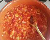 Foto del paso 4 de la receta: Lomos de Bacalao en salsa Vizcaína con arroz especiado
