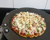 A picture of step 6 of સ્પાઇસી પીઝા (Spicy Pizza Recipe In Gujarati).