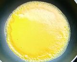 Gambar langkah 9 resipi Durian Crepe Kastad.