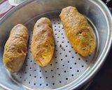 A picture of step 2 of Lauki bran flour muthiya.
