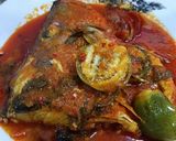Gambar langkah 4 resipi Asam Pedas Ikan Merah.