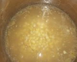 A picture of step 1 of Rice with Smoked Pork Loin, Egg, and Corn.