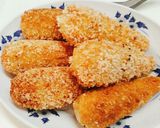 Hình bước làm 4 của món Đùi gà chiên xù (món chay)