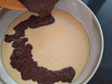 Torta de coco y chocolate esponjosa y fácil