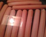 A picture of step 1 of Chicago dog.