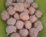 Foto langkah ke 3 dari resep Bakso Daging Sapi.