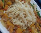 รูปขั้นตอนการทำที่ 4 ของ ผัดเปรี้ยวหวานพาสต้า