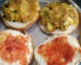 A picture of step 3 of Grilled Potato Burger.