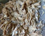 Foto langkah ke 1 dari resep Tumis ikan layur asin dan Teri.