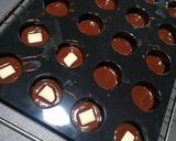Une image de l'étape 3 de Muffins coeur coulant chocolat blanc.