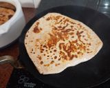 A picture of step 3 of Bell parathas.