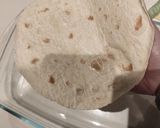 Une image de l'étape 1 de Tortilla au four à la viande hachée, poivrons et champignons.