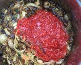 A picture of step 7 of Onion sauce.