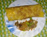 Hình bước làm 9 của món Giòn tan miến cuộn lòng gà^^