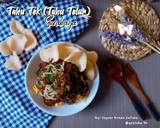 Foto langkah ke 4 dari resep 36).Tahu Tek (Tahu Telur) Surabaya.