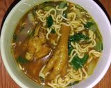 Foto langkah ke 7 dari resep Mie Ceker dan Sayap Ayam.