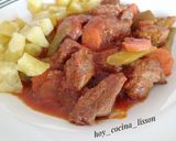 Foto del paso 9 de la receta Carne guisada con verduras