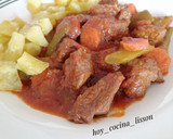 Foto del paso 9 de la receta: Carne guisada con verduras