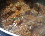A picture of step 3 of Gobi, gosht and ublay Chawel.