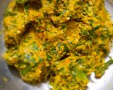A picture of step 4 of Palak methi muthiya.