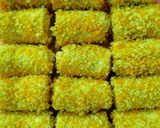 Foto langkah ke 2 dari resep Roti gulung sosis keju.