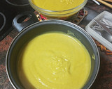 Foto del paso 2 de la receta: Crema de acelgas / Pencas de acelgas fritas con jamón y queso