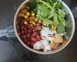 A picture of step 1 of Keto Friendly Cilantro Coconut Chutney.