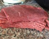 Foto del paso 1 de la receta: Milanesas empanadas con avena y sésamo