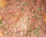 صورة لخطوة 2 من وصفة عصبان بحشوتين اللحم المفروم روعة والدوارة 😋