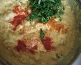 A picture of step 3 of Potato Chila.