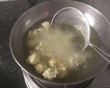 A picture of step 3 of Veg Manchurian.