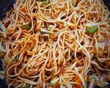 Veg hakka noodles recipe step 8 photo