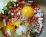 A picture of step 2 of Egg bread muffins.