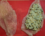 Foto del paso 4 de la receta: Libro de pollo relleno de champiñones, queso y lacón