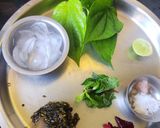 A picture of step 1 of Gulkand Paan Mojito (Non-Alcholic drink).