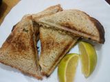 Minced meat sandwiches #breakfast