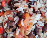 Foto del paso 2 de la receta: Guiso de arroz vegetariano 🍚